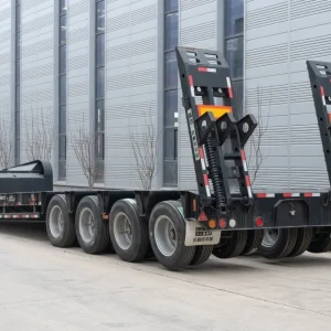 Lowbed Semi Trailer 3 Axle Model