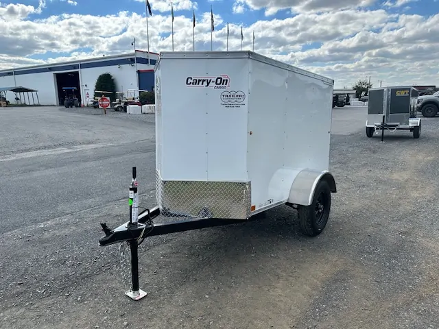 enclosed cargo trailer – luggage trailer 4 x 6