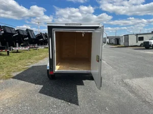 enclosed cargo trailer – luggage trailer 4 x 6