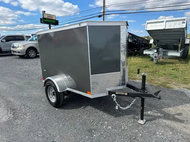 enclosed cargo trailer – luggage trailer 4 x 6
