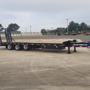 25 ton Pintle Heavy Equipment Trailer with Lift Axle