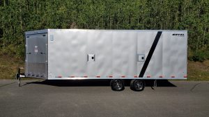 enclosed sled trailer (8.5x20)