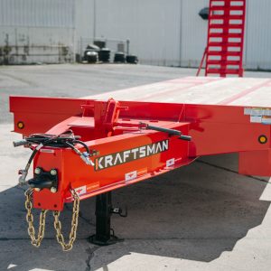 20 ton Pintle Heavy Equipment Trailer