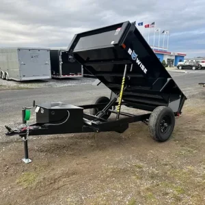 bwise 6 x 10 dump trailer – 7k spreader gate