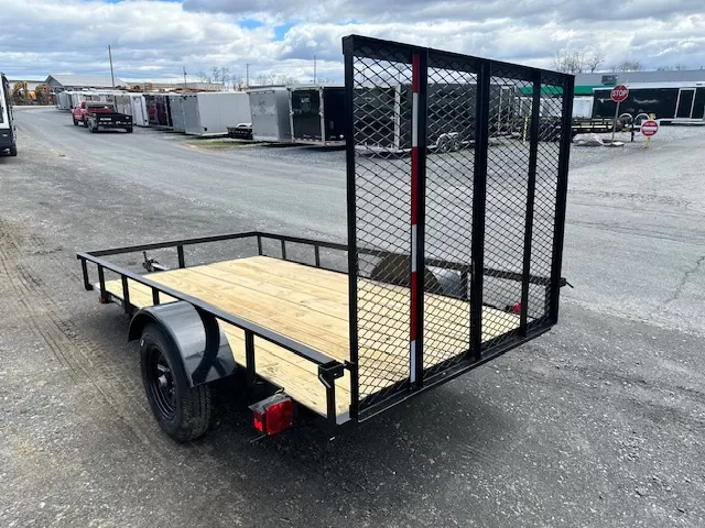 carry on 5 x 10 landscape utility trailer – wood deck