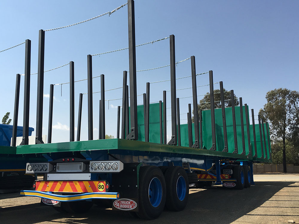 Logging trailers DOMEX700 Timber Bolsters