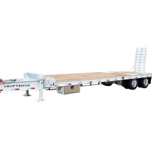 22.5 Ton Pintle Heavy Equipment Trailer