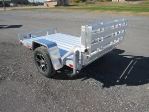 sport haven 5×8 aluminum utility trailer – deluxe package