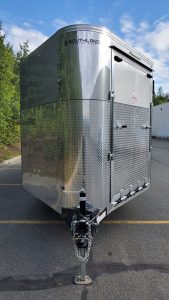 enclosed sled trailer (8.5x20)