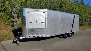 enclosed sled trailer (8.5x20)