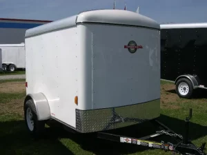 enclosed cargo trailer 5 x 8 (single rear door)