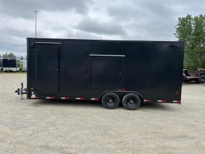 royal cargo trailers enclosed trailer blackout pkg w/ (8.5x20)