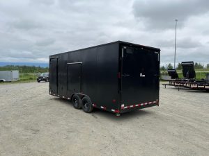 royal cargo trailers enclosed trailer blackout pkg w/ (8.5x20)