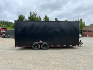 royal cargo trailers enclosed trailer blackout pkg w/ (8.5x20)