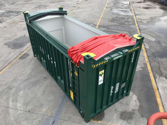 Flexitop Containers (20ft & 40ft Available)